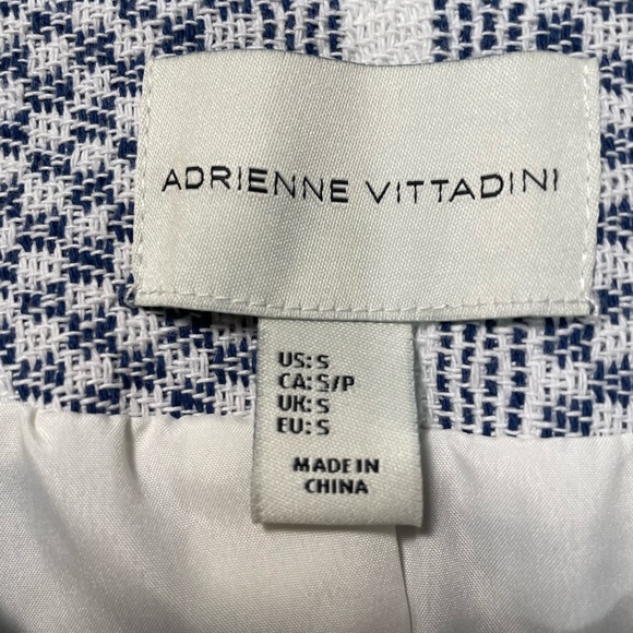 Adrienne Vittadini zip front blazer jacket - Picture 7 of 7